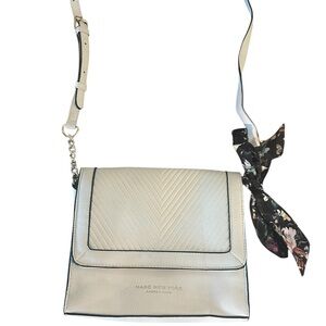 Marc New York Elegant White Crossbody Bag